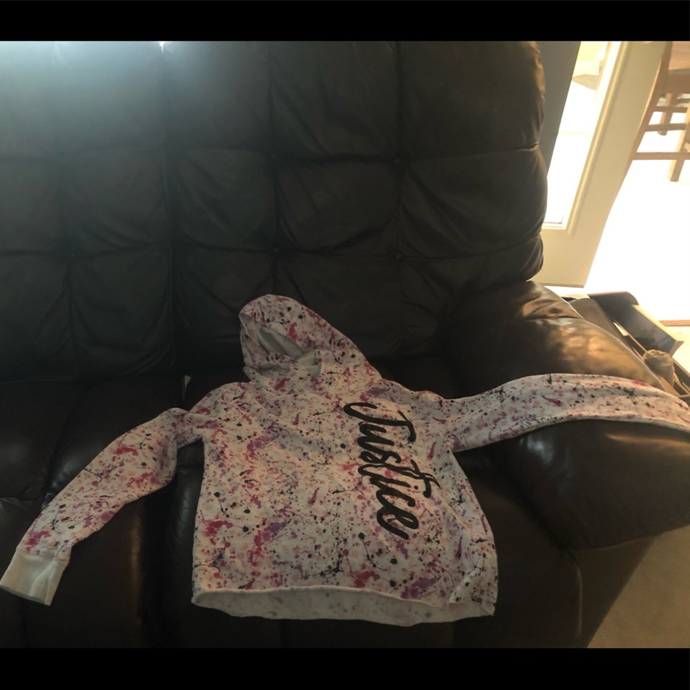 Girls Cropped Hoodie